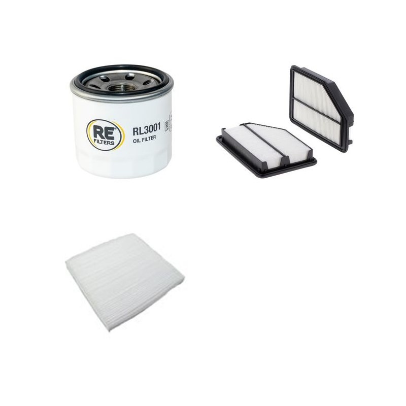 HONDA CR-V III 2.0 I Filter Service Kit w/ R20A2 Eng.   YR  01.07- 150 CH