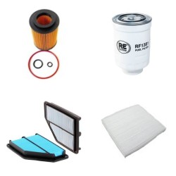 HONDA CR-V III 2.2 I-CTDI Filter Service Kit w/ N22A2 Eng.   YR  01.07- 140 CH