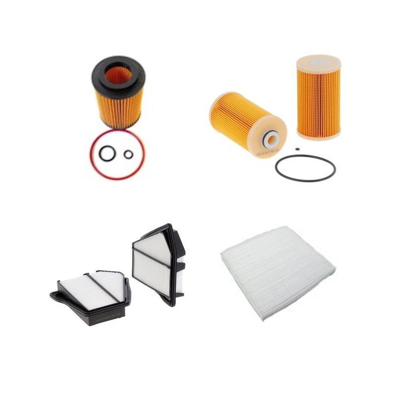 HONDA CR-V III 2.2 I-DTEC Filter Service Kit w/ N22B3 Eng.   YR  01.07- 150 CH