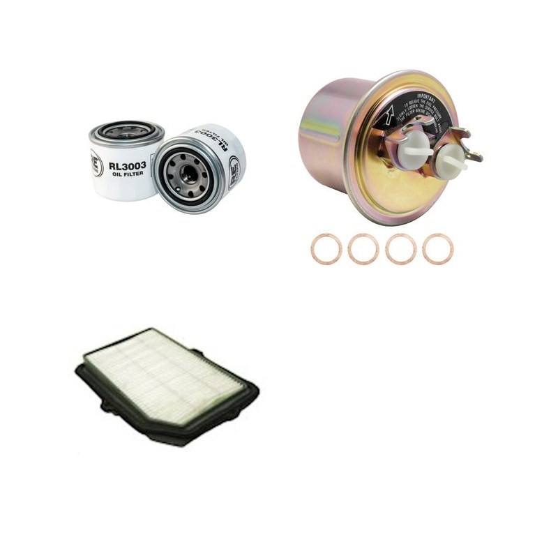 HONDA CRX II 1.6I 16V Filter Service Kit w/ D16A/D16A6 Eng.   YR  10.87-05.88 107 CH ED/EE