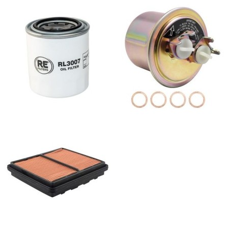 HONDA CRX III 1.6 ESI Filter Service Kit w/ D16Y8/D16Z6 Eng.   YR  03.92-12.98 125 CH EH/EG