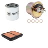 HONDA CRX III 1.6 ESI Filter Service Kit w/ D16Y8/D16Z6 Eng.   YR  03.92-12.98 125 CH EH/EG