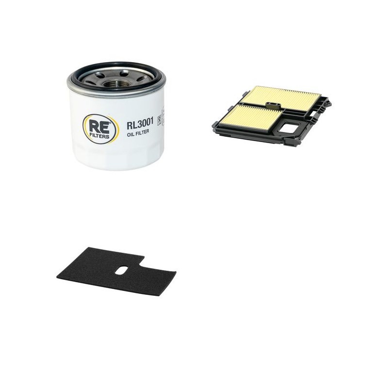 HONDA HF 2218 HL Filter Service Kit w/Honda Gxv610 Eng. 2005-