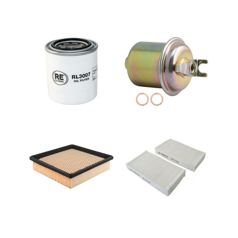 HONDA HR-V 1.6I VTECH 4WD Filter Service Kit w/ D16W5 Eng.   YR  10.99- 124 CH GH