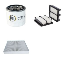 HONDA INSIGHT 1.3 HYBRID Filter Service Kit w/ LDA3 Eng.   YR  04.09- 88 CH
