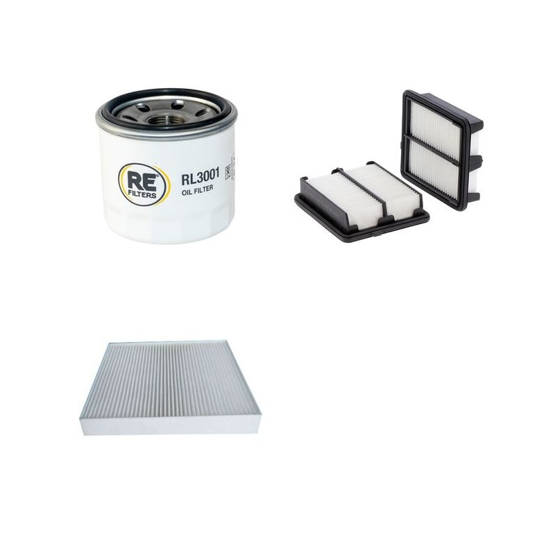 HONDA INSIGHT 1.3 HYBRID Filter Service Kit w/ LDA3 Eng.   YR  04.09- 88 CH
