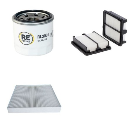 HONDA INSIGHT 1.3 HYBRID Filter Service Kit w/ LDA3 Eng.   YR  04.09- 88 CH