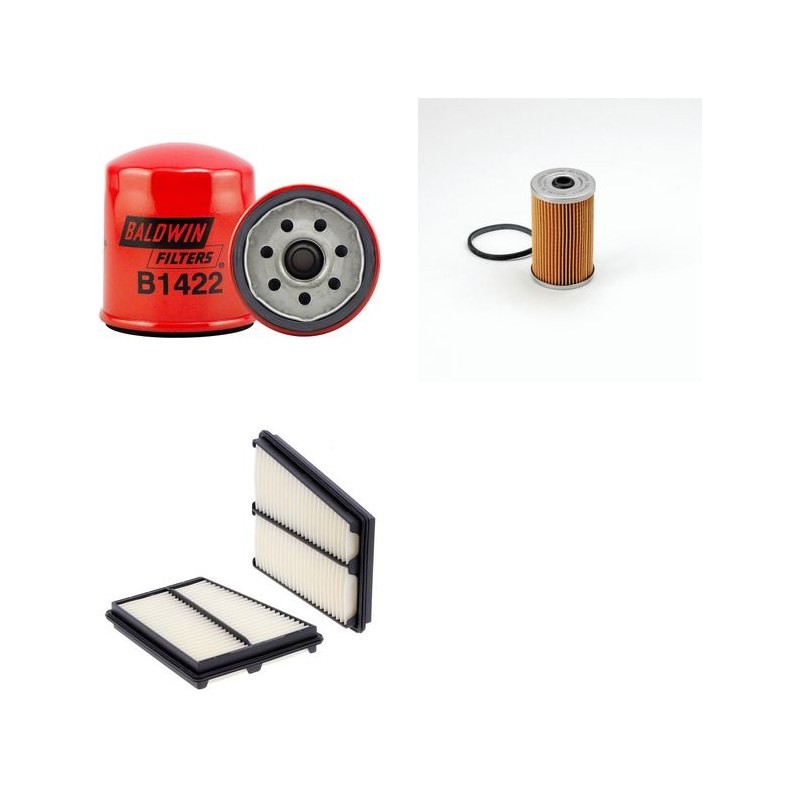 HONDA LEGEND II 3.2I 24V V6 Filter Service Kit w/ C32A2 Eng.   YR  01.91-02.96 205 CH KA75/6