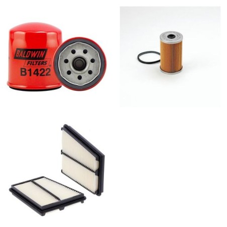 HONDA LEGEND II 3.2I 24V V6 Filter Service Kit w/ C32A2 Eng.   YR  01.91-02.96 205 CH KA75/6