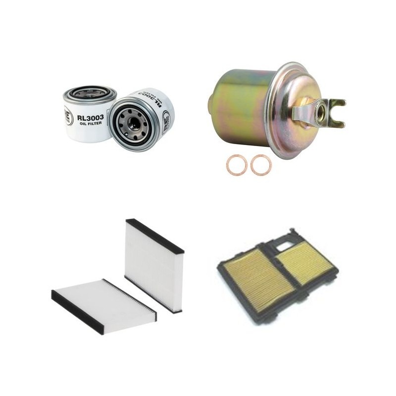 HONDA LEGEND III 3.5I 24V V6 Filter Service Kit w/ C35A2 Eng.   YR  02.96- 205 CH KA9