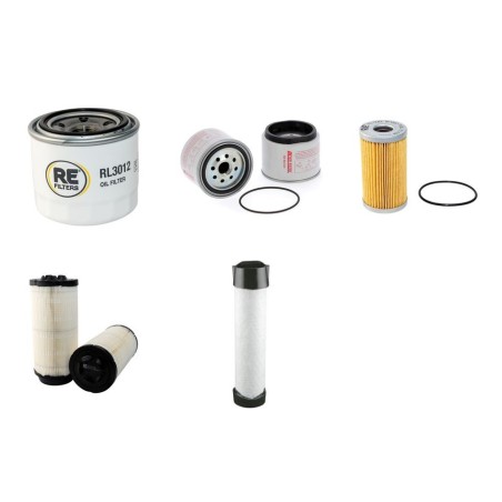 ATLAS COPCO QAS 17 YDS Compressor Filter Service Kit with Yanmar 3TNE88 Eng