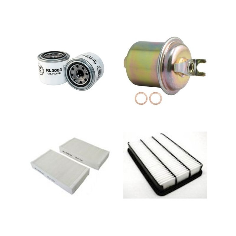 HONDA LOGO 1.3I Filter Service Kit w/ D13B7 Eng.   YR  03.99-03.02 65 CH GA3