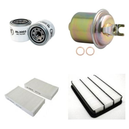 HONDA LOGO 1.3I Filter Service Kit w/ D13B7 Eng.   YR  03.99-03.02 65 CH GA3