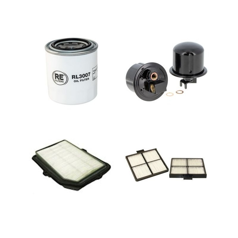 HONDA PRELUDE IV 2.0I 16V Filter Service Kit w/ F20A4 Eng.   YR  02.92-11.96 133 CH BB 314/24