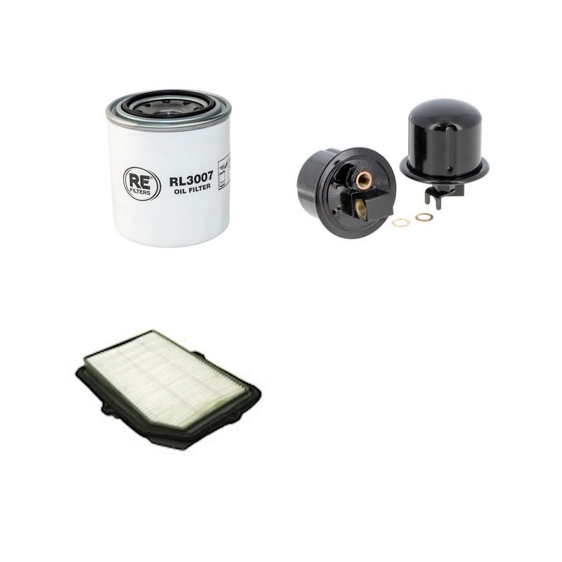 HONDA PRELUDE IV 2.3I 16V Filter Service Kit w/ H23A2 Eng.   YR  02.92-09.96 160 CH BB215/225