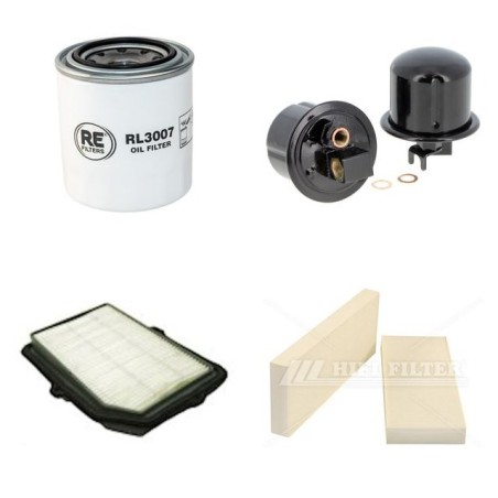 HONDA PRELUDE V 2.0I 16V Filter Service Kit w/ F20A4 Eng.   YR  10.96-10.00 133 CH BB9