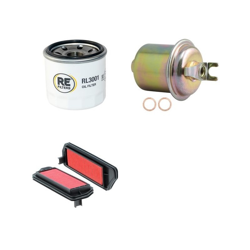 HONDA TODAY 660 Filter Service Kit w/ E07A Eng.   YR  01.93-02.98  E-JA4