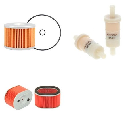 HONDA MOTO 1200 GL Filter Service Kit w/ SC14 Eng.   YR  1984-1988