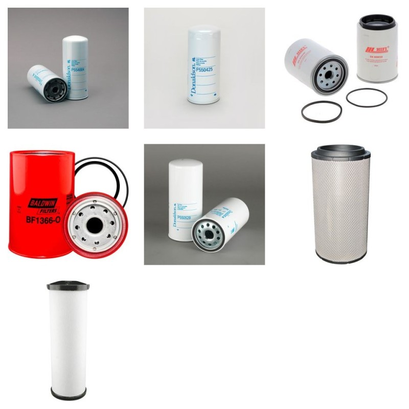 ATLAS COPCO QAS 250 Filter Service Kit w/VOLVO TAD940GE Eng.   YR  2008-
