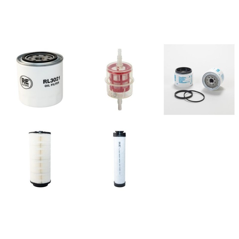 ATLAS COPCO QAS 38 KD Filter Service Kit w/Kubota  Eng.   YR  2011-