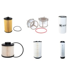 HSM 805 HDZ Filter Service Kit Air Oil Fuel Filters w/MERCEDES 4CYL Eng.
