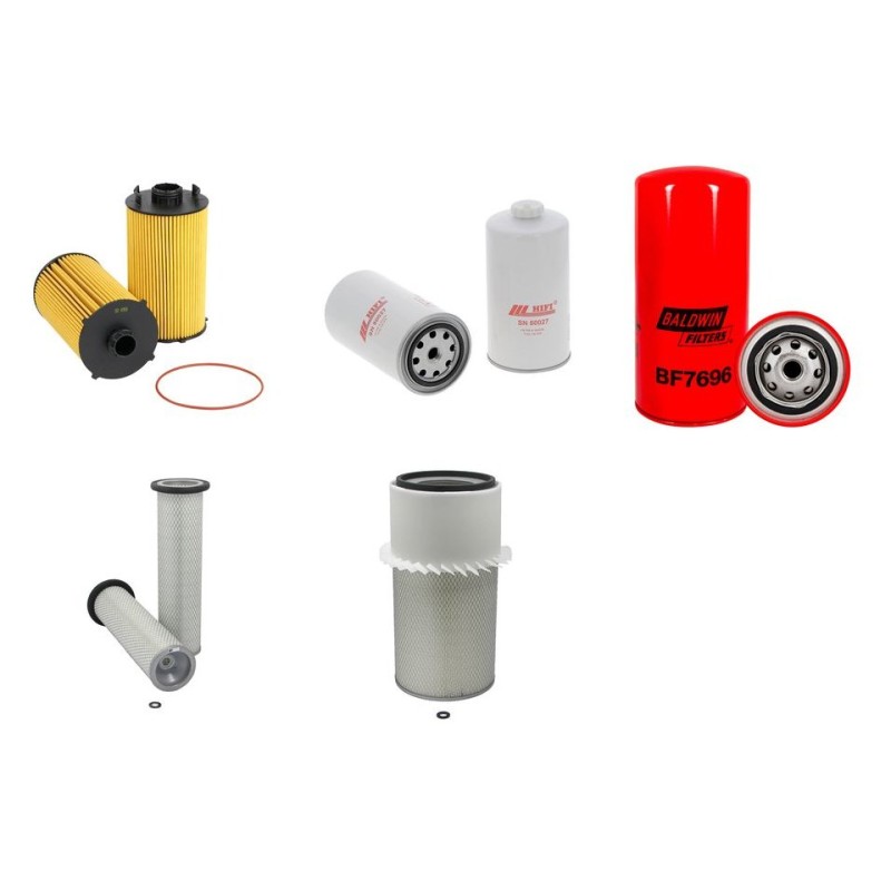 HSM H 3 Filter Service Kit Air Oil Fuel Filters w/Iveco  Eng.   YR  2008-