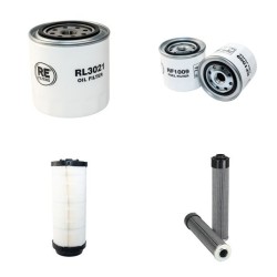HUBTEX DQ 40 D Filter Service Kit w/Kubota V2003Te Eng.