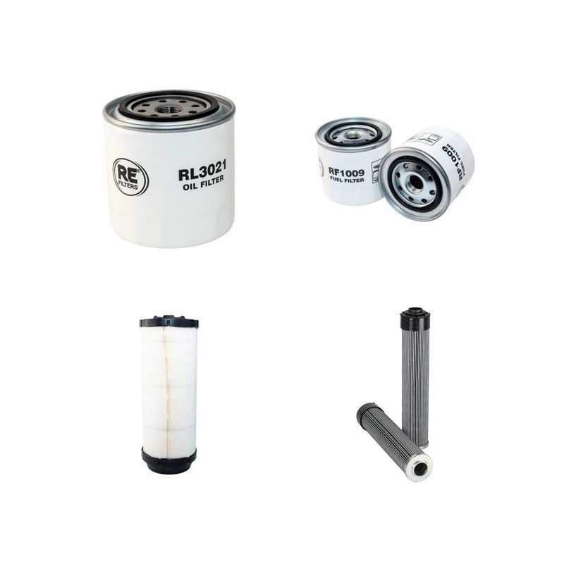 HUBTEX DQ 40 D Filter Service Kit w/Kubota V2003Te Eng.