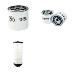 HUBTEX DQ40D Filter Service Kit Air Oil Fuel Filters