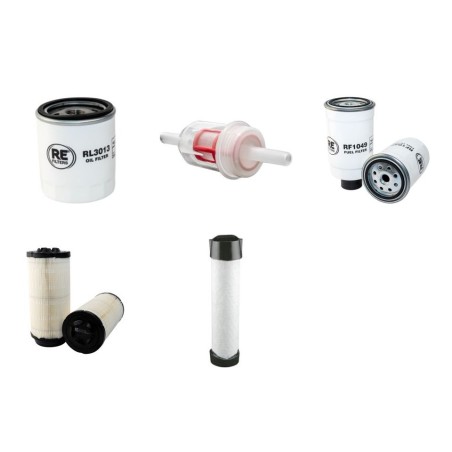 ATLAS COPCO QAX 20; QAX 30 Filter Service Kit w/Deutz F3M2011 Eng.   YR  2006-
