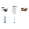 HUERLIMANN H 325 PRINCE Filter Service Kit Air Oil Fuel Filters w/Mitsubishi K3F-D Eng.