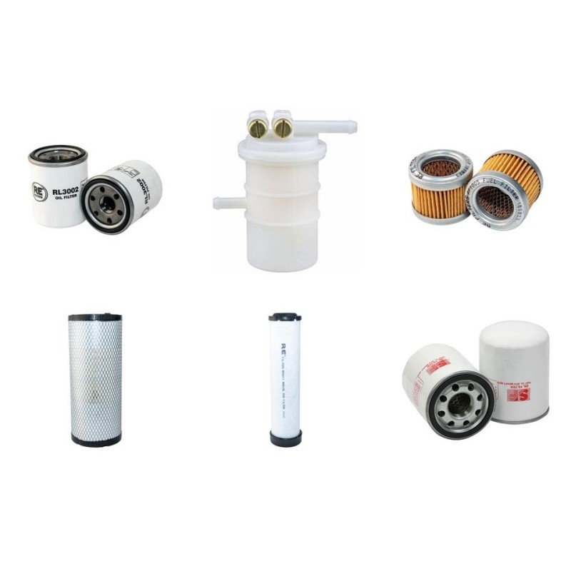 HUERLIMANN H 335 PRINCE Filter Service Kit w/Mitsubishi K3F-D Eng.