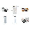 HUERLIMANN H 335 PRINCE Filter Service Kit w/Mitsubishi K3F-D Eng.