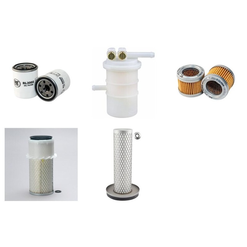 HUERLIMANN H 345 PRINCE Filter Service Kit w/Mitsubishi Eng.