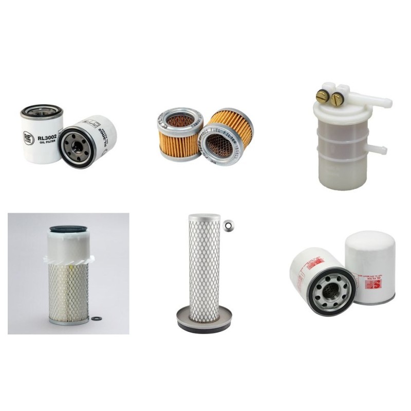 HUERLIMANN H 435 PRINCE Filter Service Kit w/Mitsubishi K4F-Dt Eng.