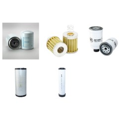 HUERLIMANN XA 606 TURBO Filter Service Kit Air Oil Fuel Filters w/SLH  Eng.