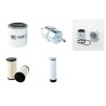 ATLAS COPCO QLT H50 Filter Service Kit w/Kubota D1105 Eng.   YR  2016