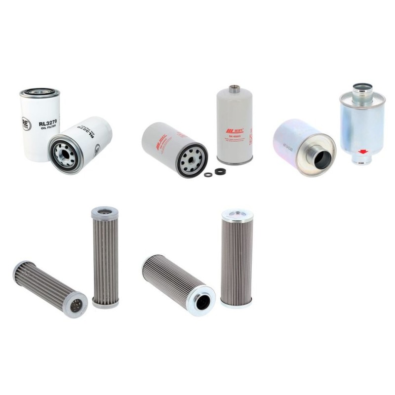 HUERLIMANN XB 6115 Filter Service Kit w/CNH  Eng.