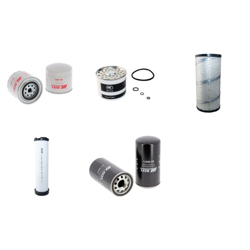 HUERLIMANN XE 75 Filter Service Kit w/Slh 1000.3 Eng. HP 74CH/54KW