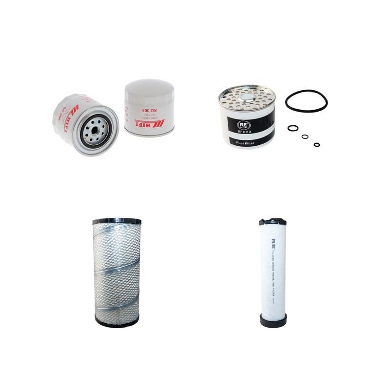 HUERLIMANN XE 75 Filter Service Kit Air Oil Fuel Filters w/SLH 1000.3 Eng.     74CH/54KW