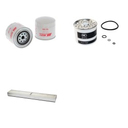 HUERLIMANN XT 607 Filter Service Kit w/ 4CYL Eng.     70 CH