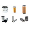 HUKI 100 H Filter Service Kit w/Kubota D722-Eb Eng.