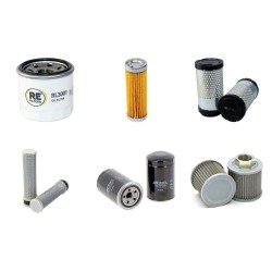 HUKI 100HR Filter Service Kit w/Kubota D722-K3A Eng.