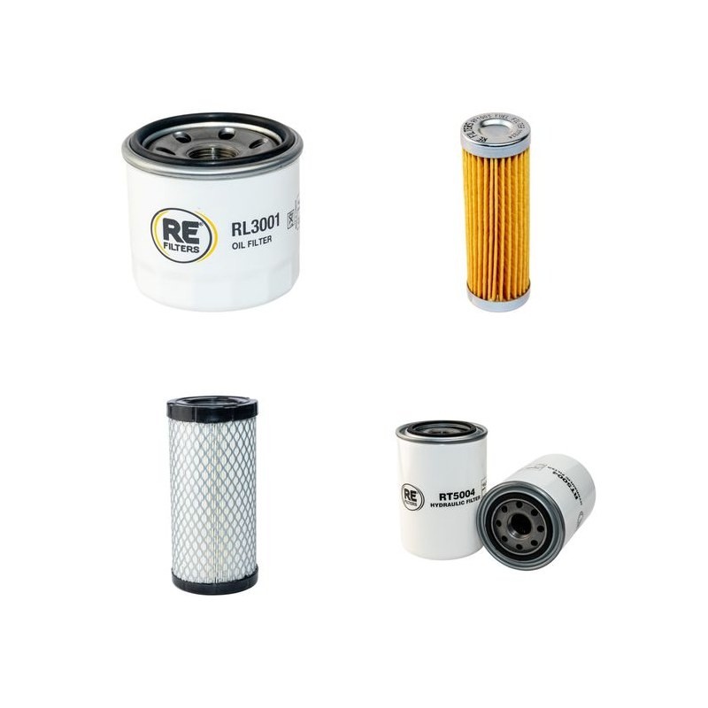 HUKI 100 HR-V2 Mini Dumper Filter Service Kit w/ Kubota Engine
