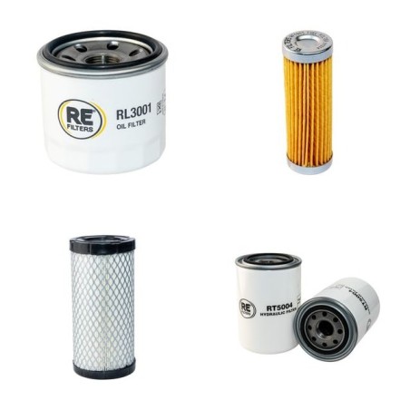 HUKI 100 HR-V2 Mini Dumper Filter Service Kit w/ Kubota Engine