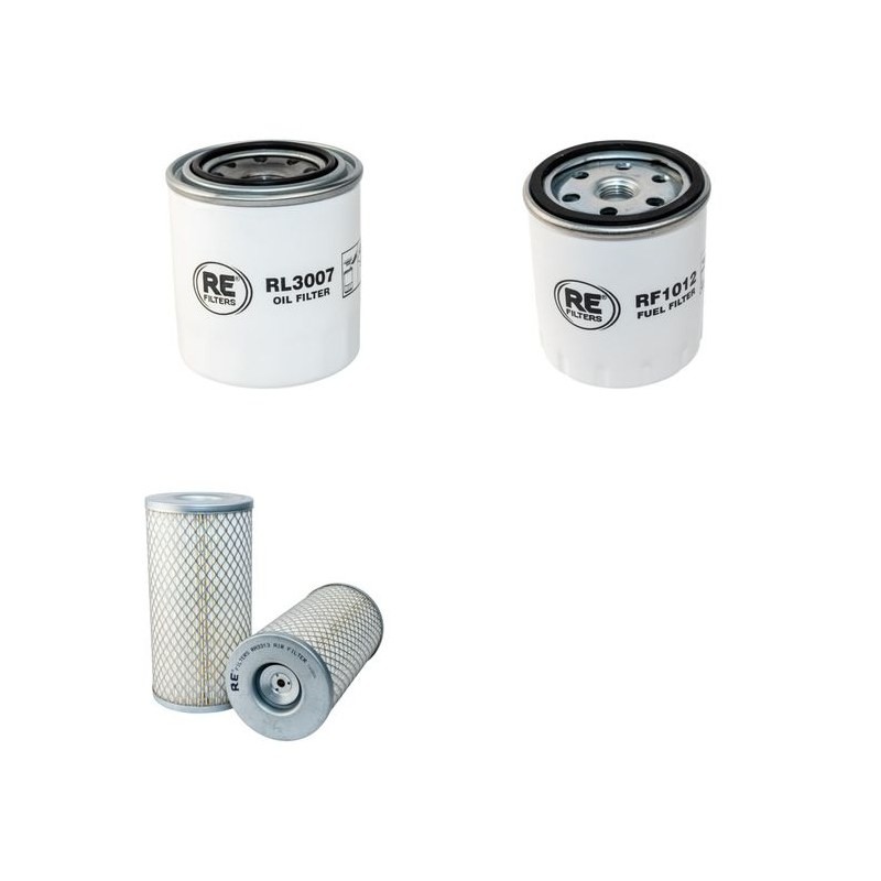 AEBI TT 40 Filter Service Kit Air Oil Fuel Filters w/Kubota V1505 Eng.   YR  2003-