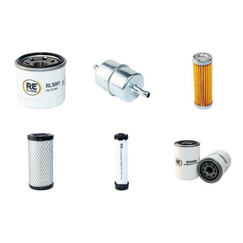 HUKI 150 H Filter Service Kit w/Kubota D902 Eng.
