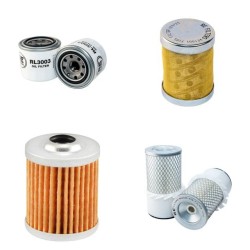 HUKI 280 Filter Service Kit Air Oil Fuel Filters w/ISUZU
