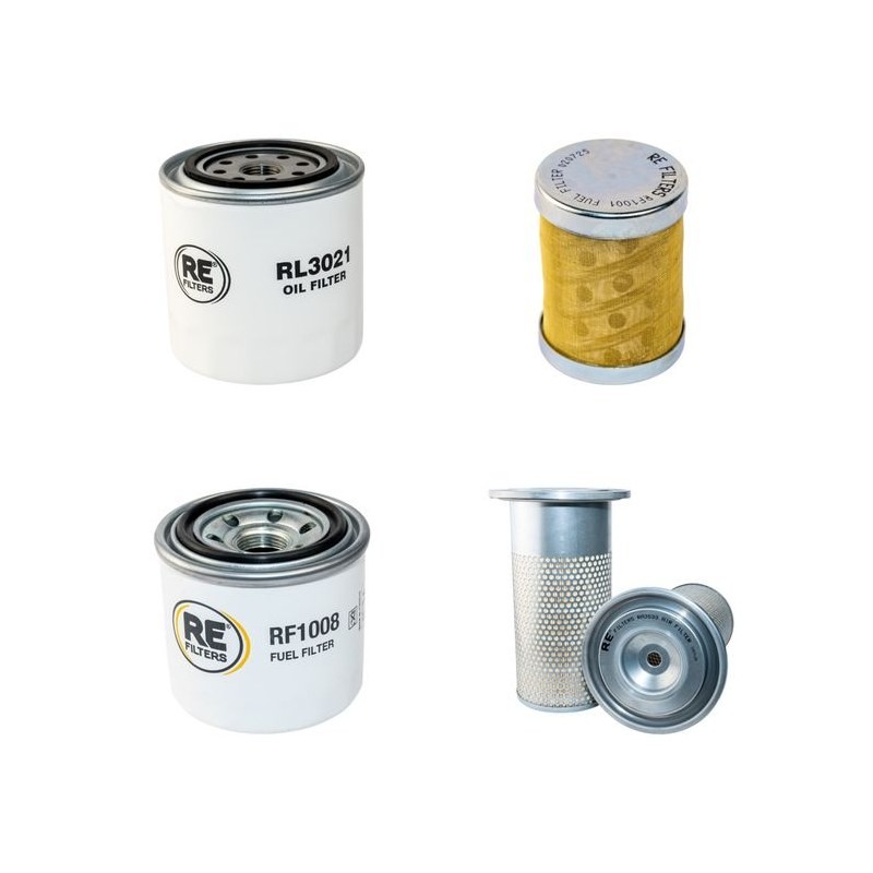 HUKI 280 CR Filter Service Kit w/Kubota V2203-Ka Eng.