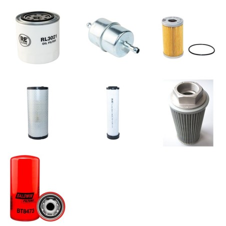 HUKI 280 HR-V4 Filter Service Kit w/Kubota V2203 Eng.   YR  2009